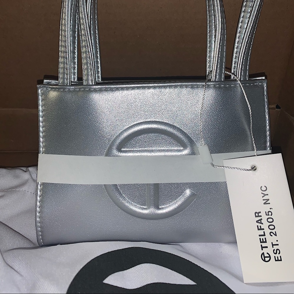 Small Silver Telfar